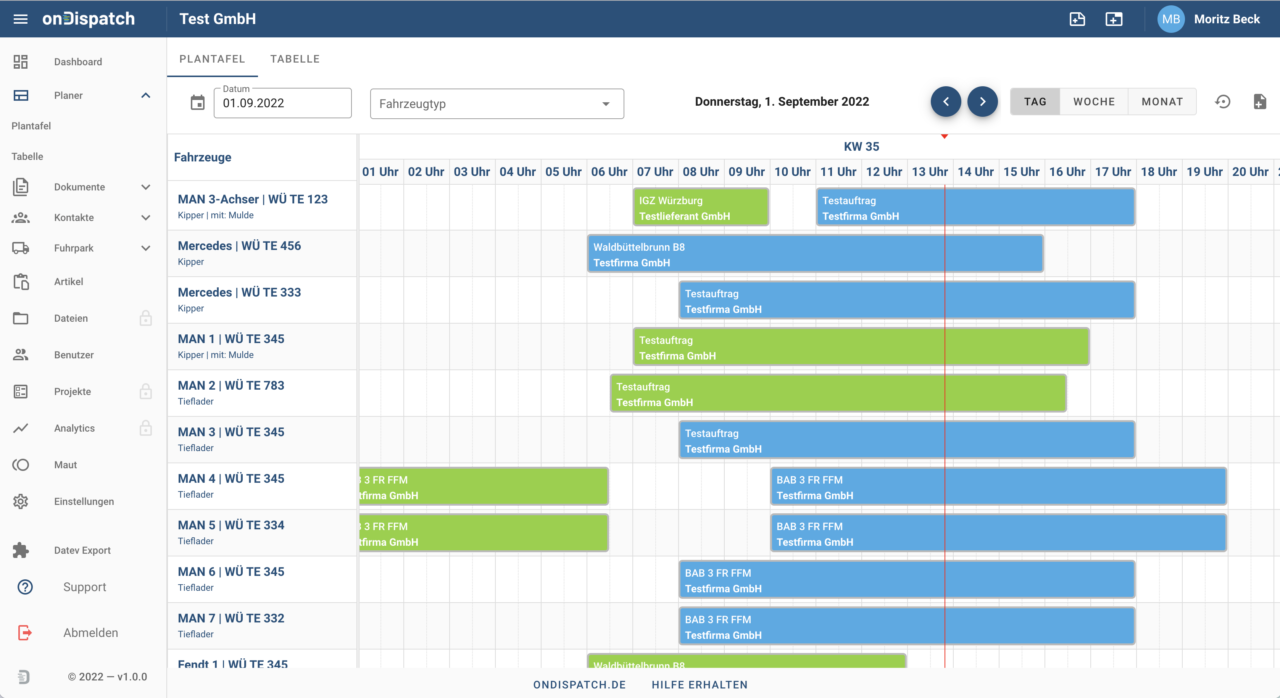 OnDispatch - Dispositionssoftware Und Digitales Büro